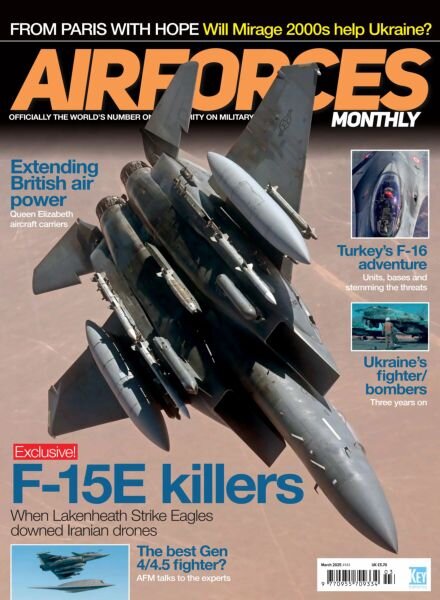 AirForces Monthly – March 2025 Cover