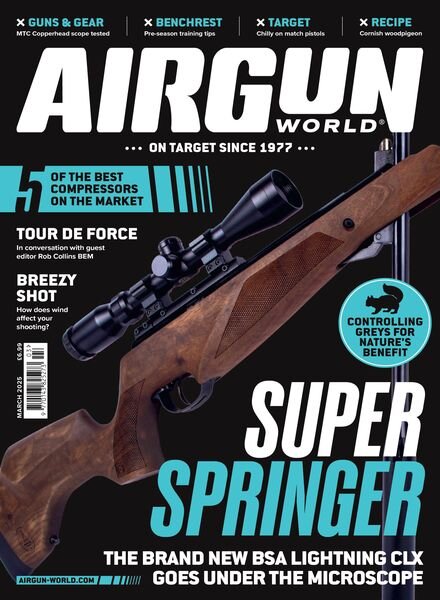 Airgun World – March 2025 Cover