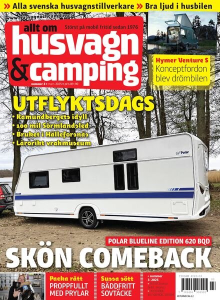 Allt om Husvagn & Camping – Februari 2025 Cover
