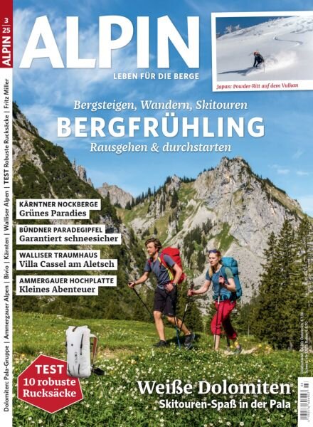 Alpin – Marz 2025 Cover