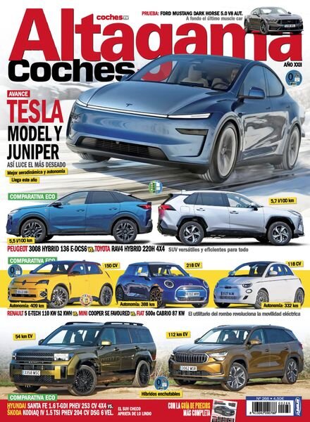 Altagama Coches – Febrero 2025 Cover