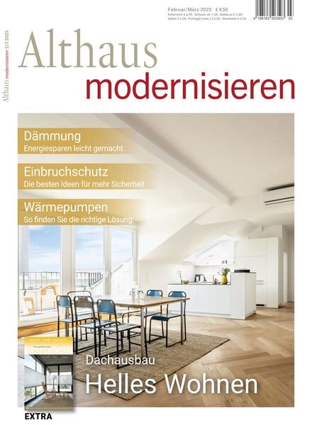 Althaus Modernisieren – Februar-Marz 2025 Cover