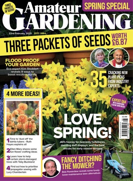 Amateur Gardening – 22 February 2025 Cover