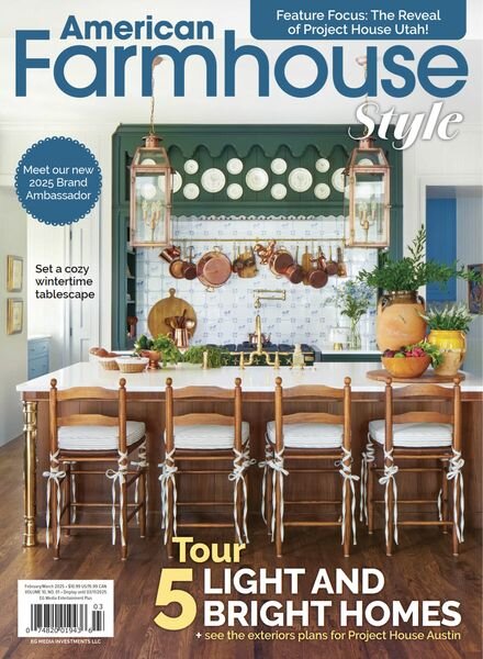 American Farmhouse Style – February-March 2025 Cover