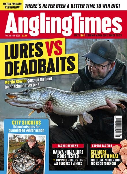 Angling Times – 18 February 2025 Cover