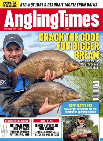 Angling Times – 28 January 2025 Cover