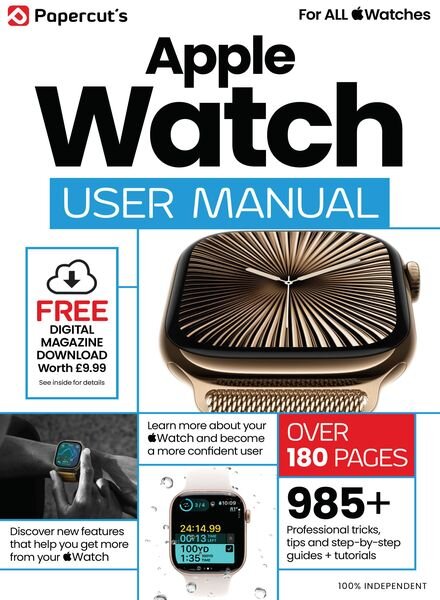 Apple Watch User Manual – 29 January 2025 Cover