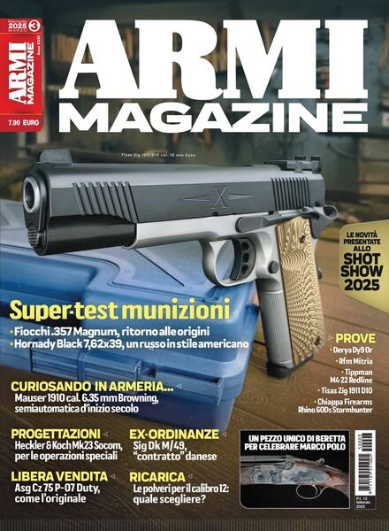 Armi Magazine – Marzo 2025 Cover