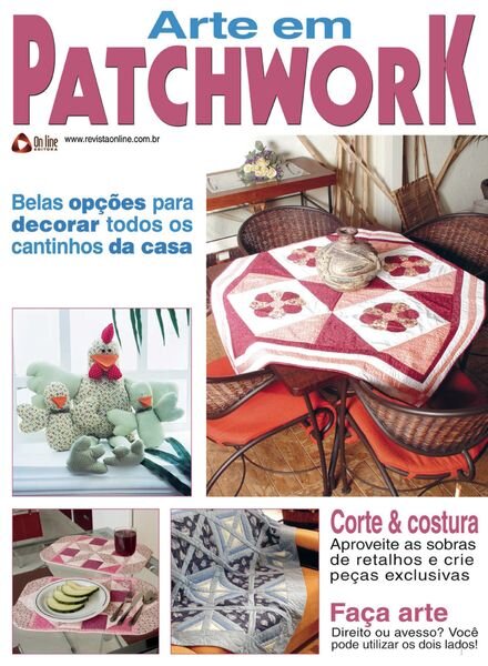 Arte em Patchwork – Janeiro 2025 Cover