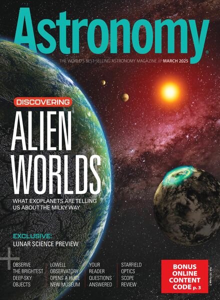 Astronomy – March 2025 Cover