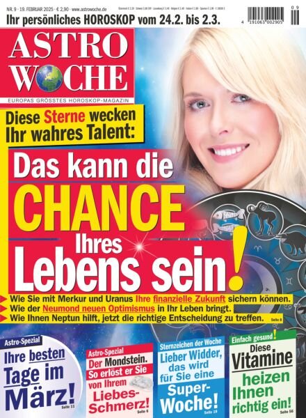 Astrowoche – 19 Februar 2025 Cover