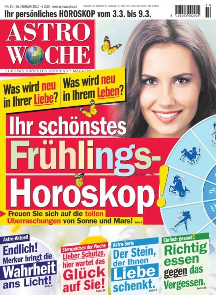 Astrowoche – 26 Februar 2025 Cover