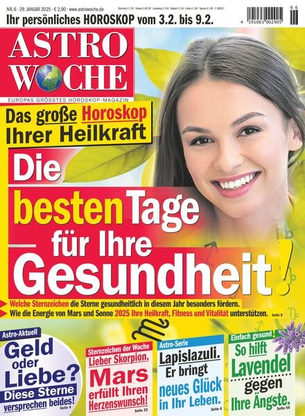Astrowoche – 29 Januar 2025 Cover