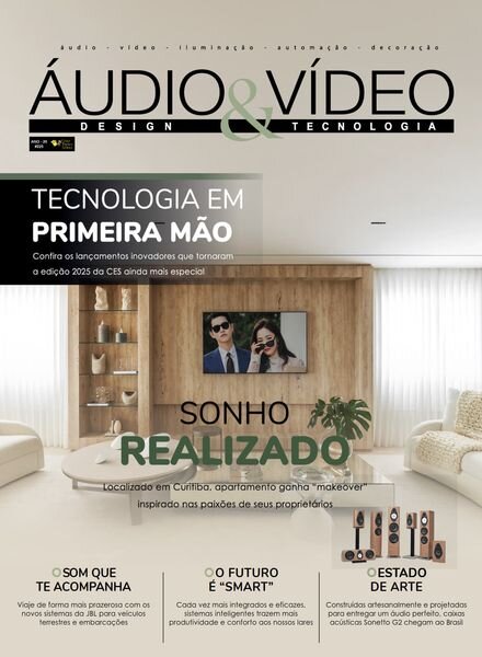 audio & Video Design e Tecnologia – Fevereiro 2025 Cover