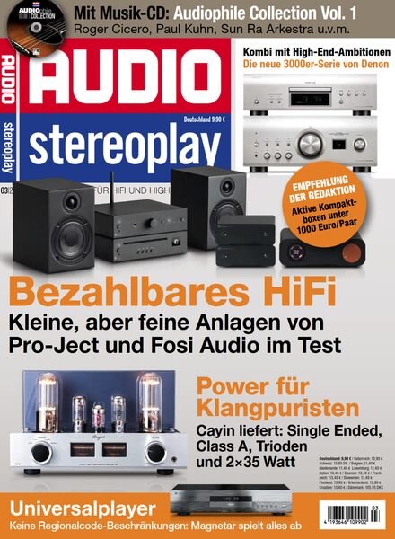 Audio Stereoplay – Marz 2025 Cover