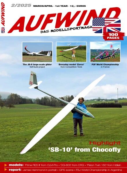 AUFWIND English Edition – March-April 2025 Cover