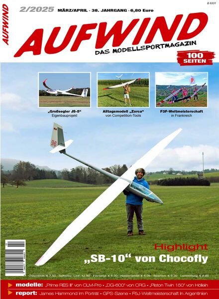 AUFWIND – Marz-April 2025 Cover