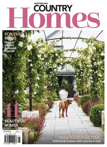 Australian Country Homes – Issue 28 2025 Cover