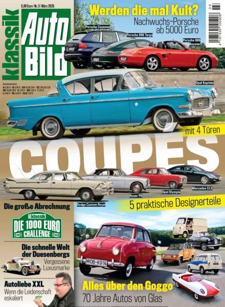Auto Bild Klassik – Marz 2025 Cover