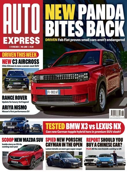 Auto Express – 5 February 2025 Cover