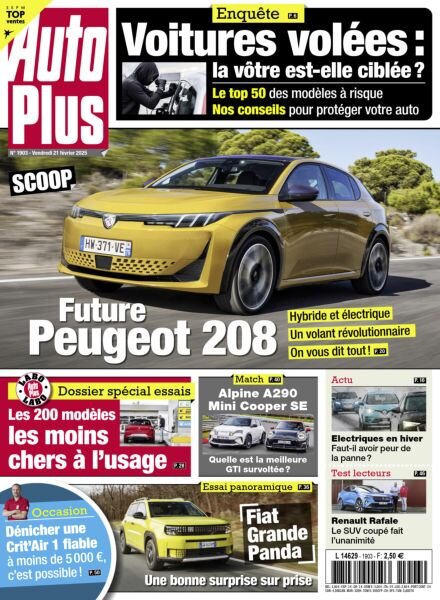 Auto Plus France – 21 Fevrier 2025 Cover