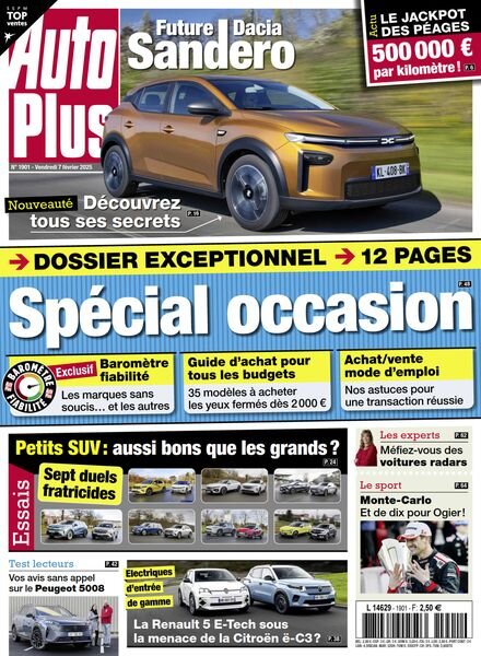 Auto Plus France – 7 Fevrier 2025 Cover