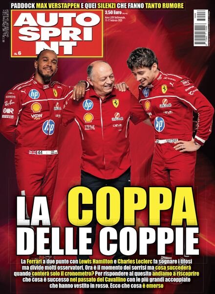 Auto Sprint – 11 Febbraio 2025 Cover