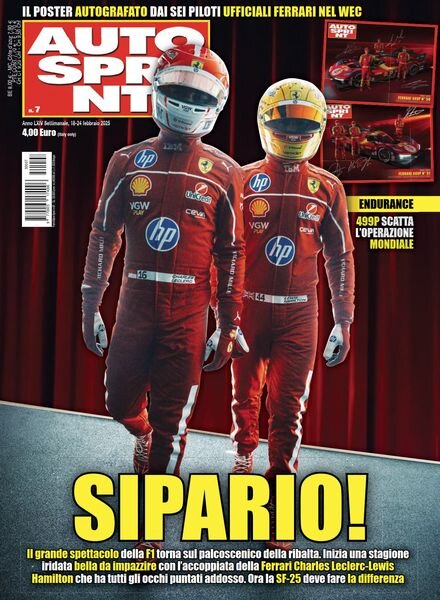Auto Sprint – 18 Febbraio 2025 Cover