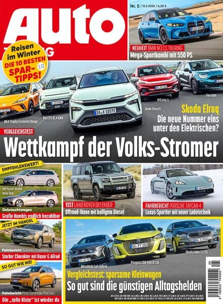 Auto Zeitung – 12 Februar 2025 Cover