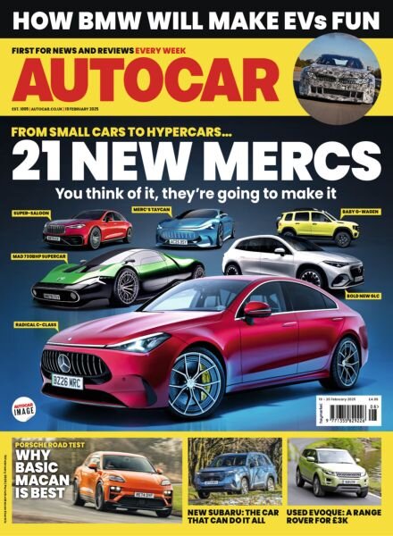 Autocar UK – 19 February 2025 Cover