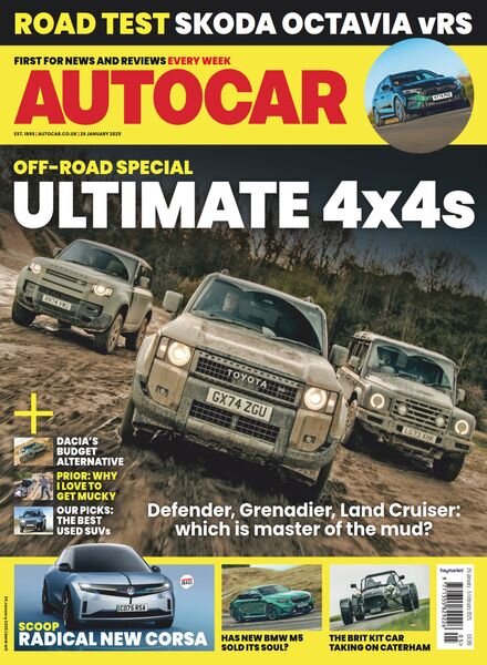 Autocar UK – 29 January 2025 Cover