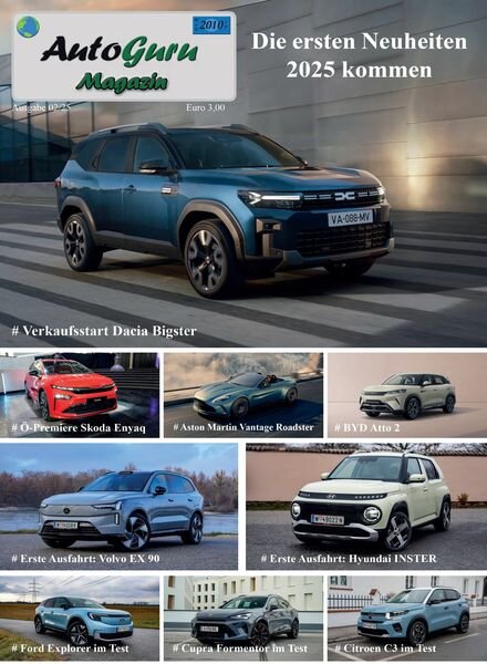 Autoguruat Magazin – Februar 2025 Cover