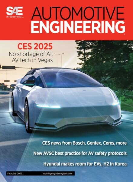 Automotive Engineering – February 2025 Cover