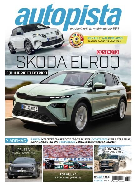 Autopista – Febrero 2025 Cover