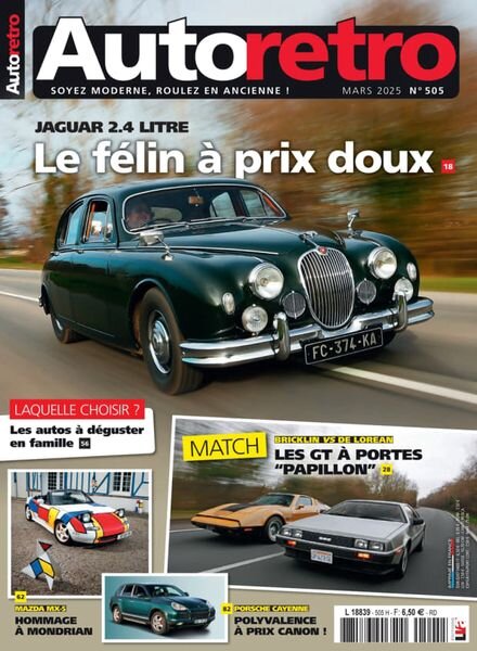 Autoretro France – Mars 2025 Cover