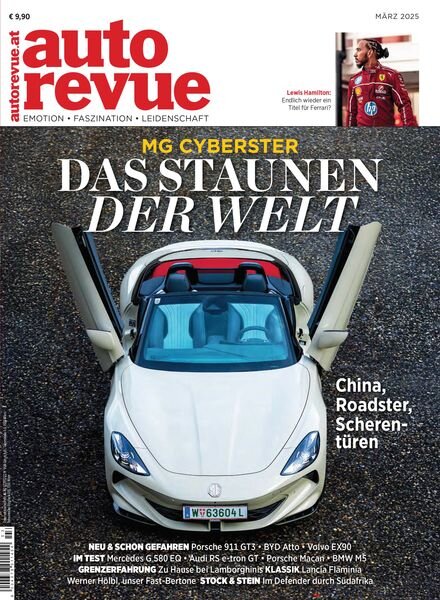 Autorevue – Marz 2025 Cover