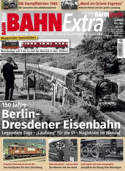 Bahn Extra – Marz-April 2025 Cover