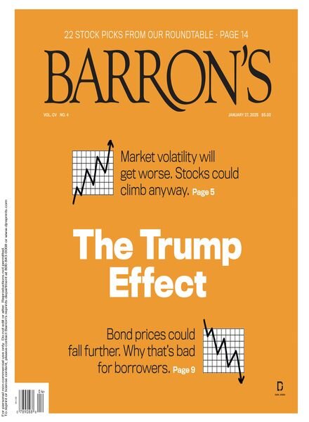Barron’s – January 27 2025 Cover