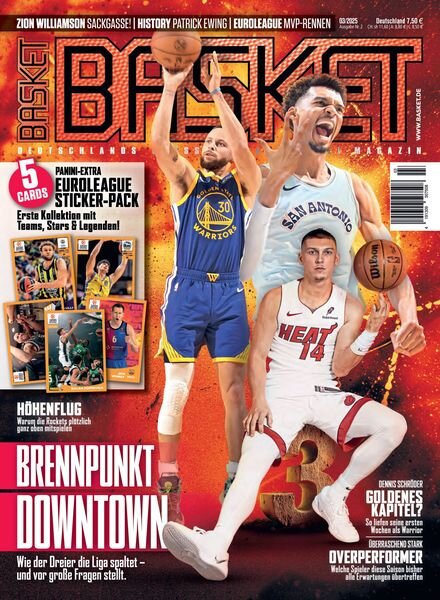 Basket Germany – Marz 2025 Cover
