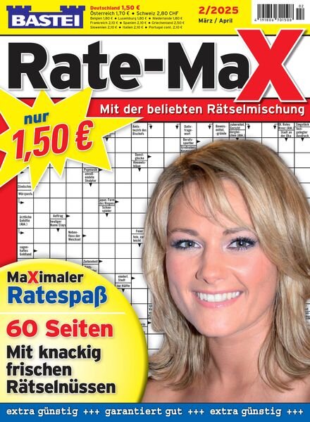 Bastei Rate-Max – Februar 2025 Cover