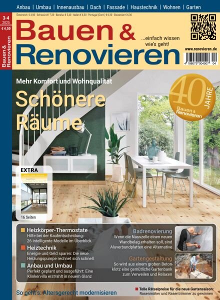 Bauen & Renovieren – Marz-April 2025 Cover