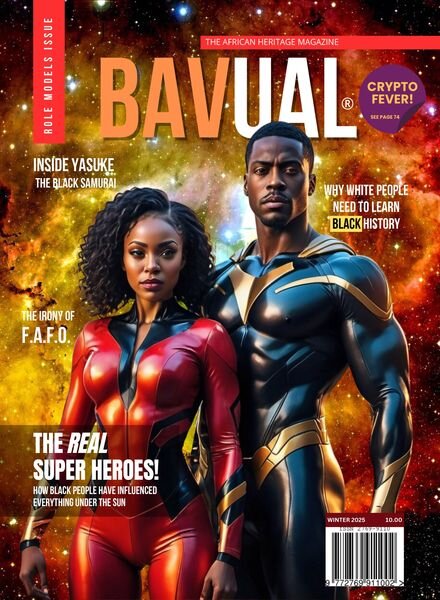 BAVUAL The African Heritage Magazine – Winter 2025 Cover