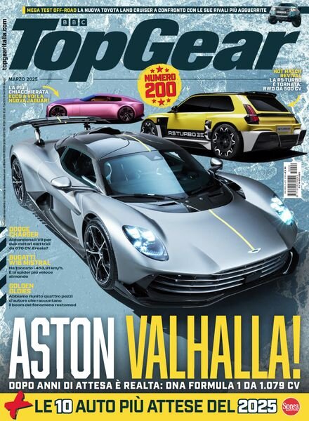BBC Top Gear Italia – Marzo 2025 Cover