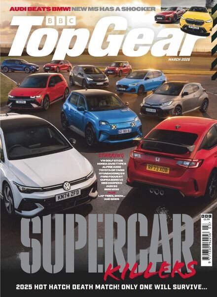 BBC Top Gear UK – March 2025 Cover