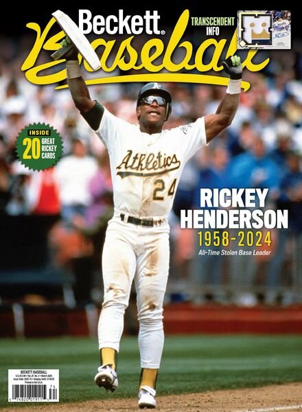 Beckett Baseball – March 2025 Cover