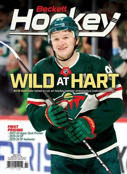 Beckett Hockey – February 2025 Cover