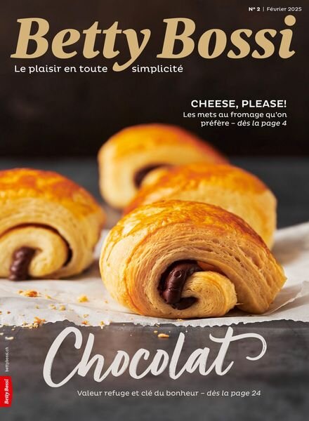 Betty Bossi edition francaise – Fevrier 2025 Cover