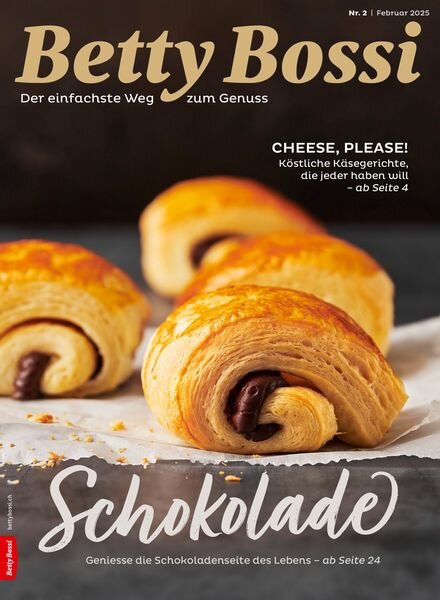 Betty Bossi – Februar 2025 Cover