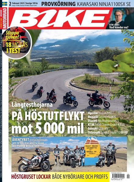 Bike Sverige – Januari 2025 Cover