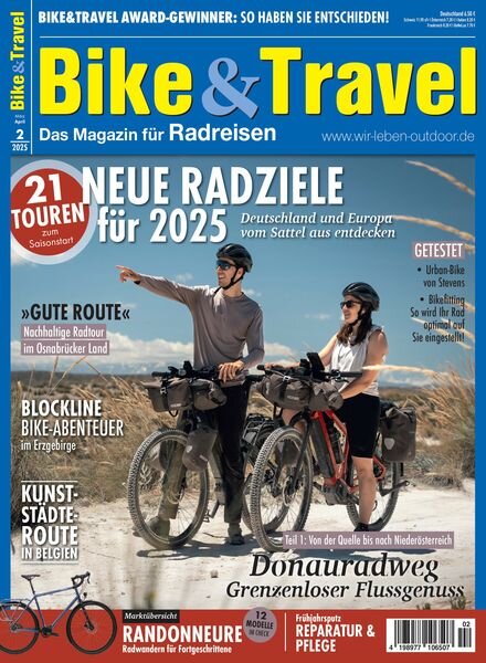 Bike&Travel Magazin – Februar 2025 Cover